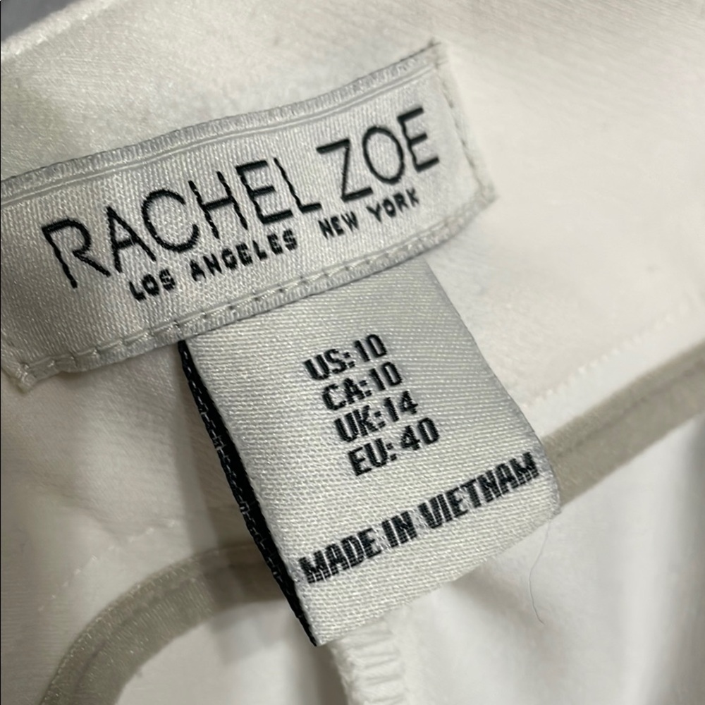 Rachel Zoe White Cropped Pants - Picture 6 of 6